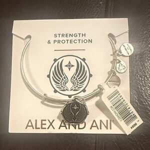 Alex and Ani Strength and Protection Charm Bangle
